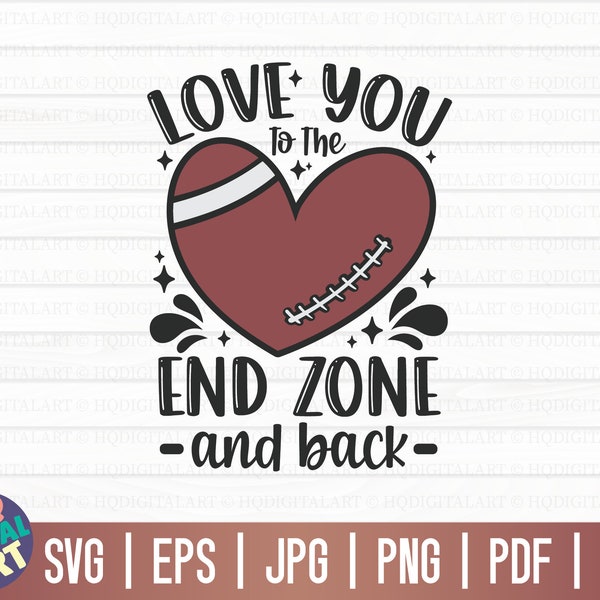 Football End Zone Svg - Etsy