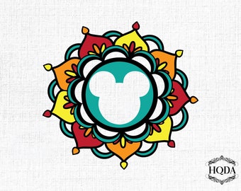 Download Mandala mickey | Etsy