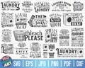 Laundry room SVG Bundle TWO / Laundry room signs SVG Bundle / Funny Laundry svg / Free Commercial Use / Cut Files for Cricut product logo