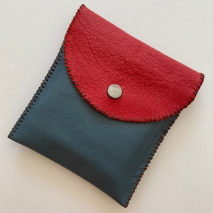 Unisex Coin Purse, Handmade Leather Wallet, Leather Accessories, Leather Coin Purse, Leather Purse, Gift for Her, Gift for Him