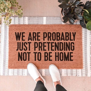 Funny Door Mat, Funny Doormat, Go Away Door Mat, Go Away Doormat, Funny Welcome Mat, No Soliciting Sign, Go Away Sign, Front Door Mat