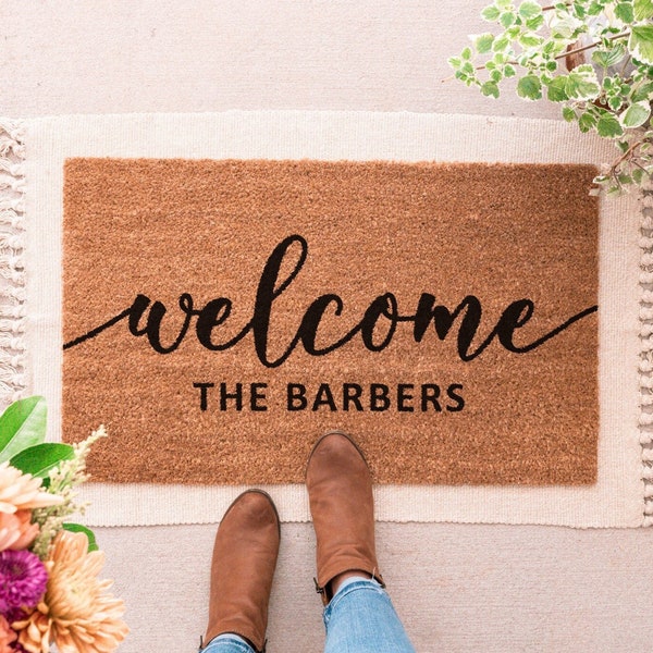 Custom Doormat - Etsy