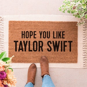 Hope You Like Doormat, Funny Door Mat, Funny Welcome Mat, Custom Door Mat, Custom Doormat, Personalized Doormat, Front Door Mat