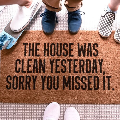 Funny Doormat Funny Mat Cute Doormat Personalized Etsy
