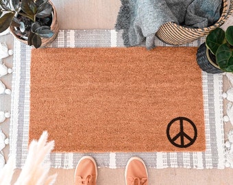 WOZO Designed Abstract Peace Sign Area Rug Rugs Non-Slip Floor Mat Doormats Living Dining Room Bedroom Dorm 60 x 39 inches inches Home Decor WOZO Designed Abstract Peace Sign Area Rug Rugs Non-Slip Floor Mat Doormats Living Dining Room Bedroom Dorm 60 x 39 inches inches Home Decor