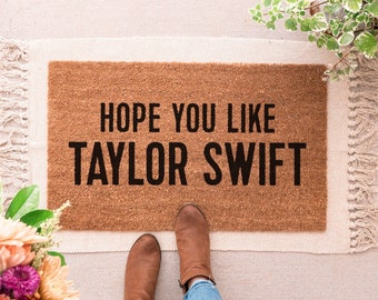 Hope You Like Doormat, Funny Door Mat, Funny Welcome Mat, Custom Door Mat, Custom Doormat, Personalized Doormat, Front Door Mat