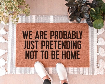 Funny Door Mat, Funny Doormat, Go Away Door Mat, Go Away Doormat, Funny Welcome Mat, No Soliciting Sign, Go Away Sign, Front Door Mat