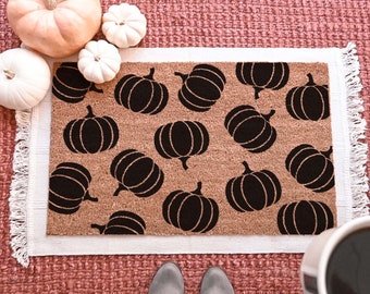 Pumpkin Doormat, Bat Doormat, Fall Door Mat, Cute Doormat, Fall Welcome Mat, Ghost Door Mat, Pumpkin Door Mat, Halloween Doormat, Custom