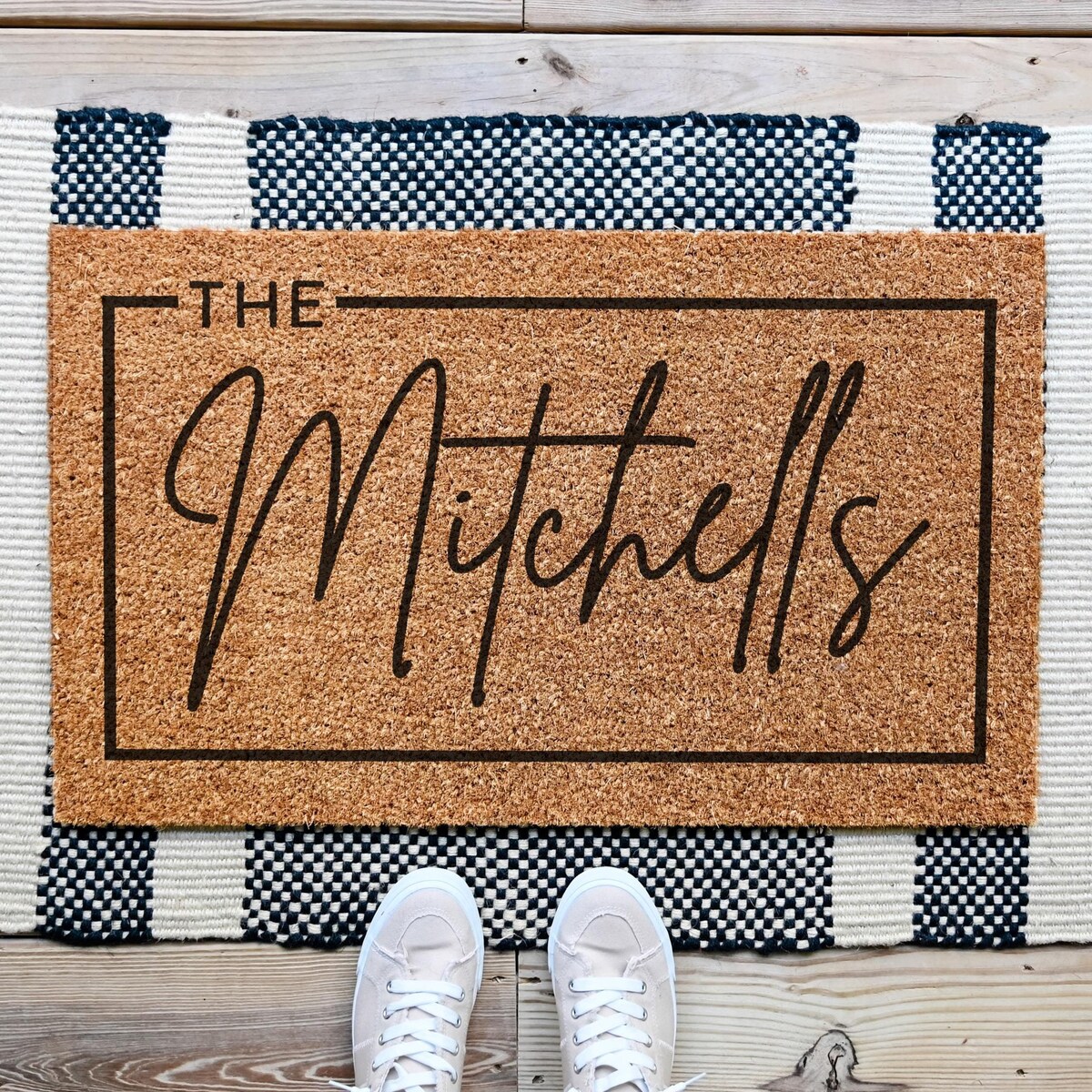 Last Name Doormat