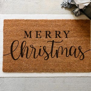 merry christmas doormat