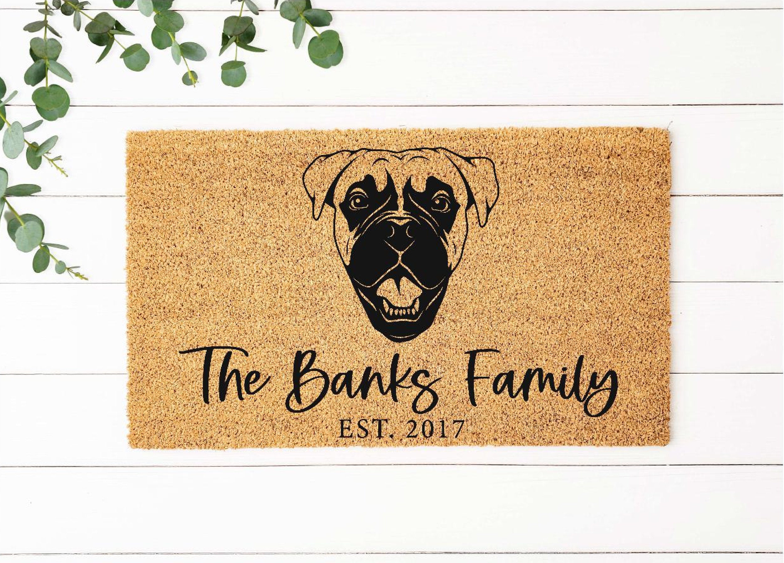 Dog Door Mat Dog Doormat Personalized Mat Gifts for Etsy