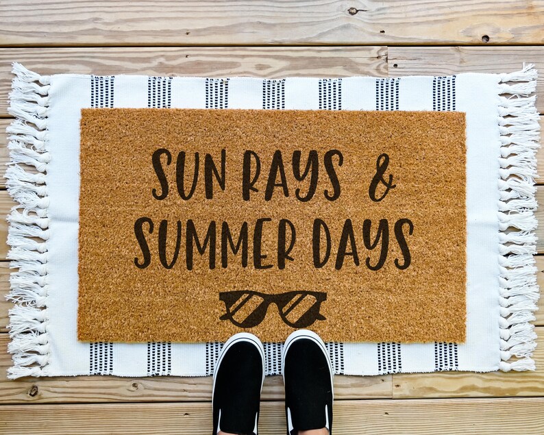 HamlinRowShop Coir Doormat