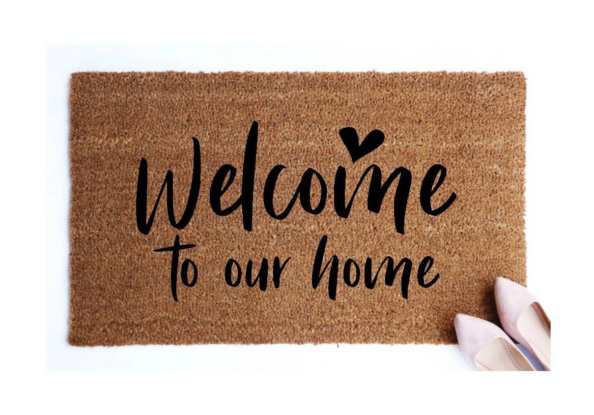 To Our Home Doormat Personalized Doormat Custom Etsy