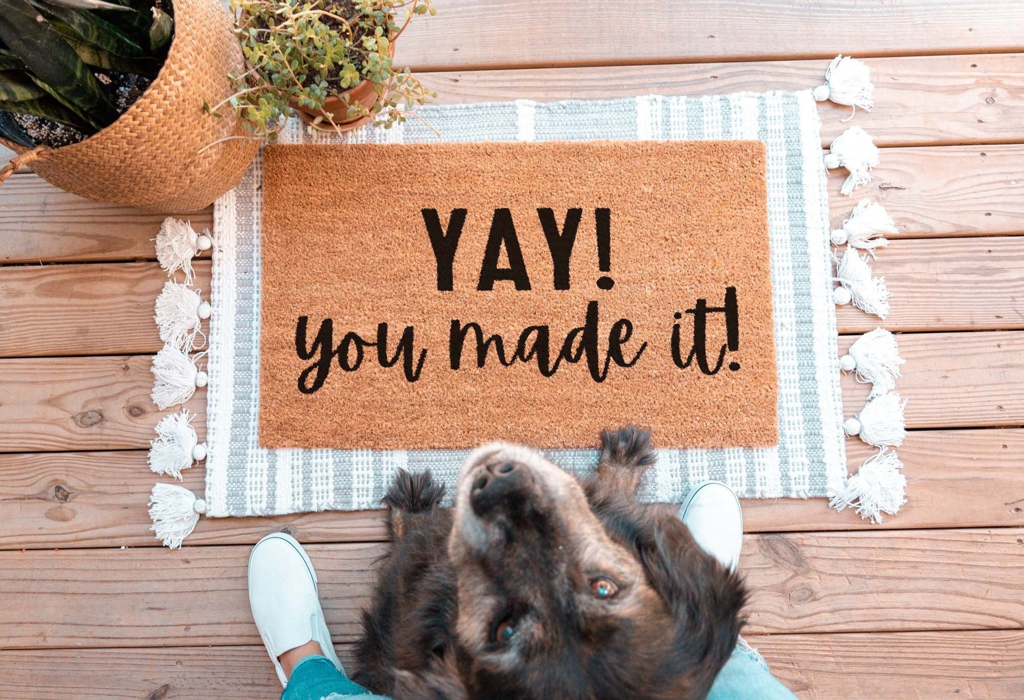 25 Funny Doormats Your Guests Will Love - Cute Welcome Mats