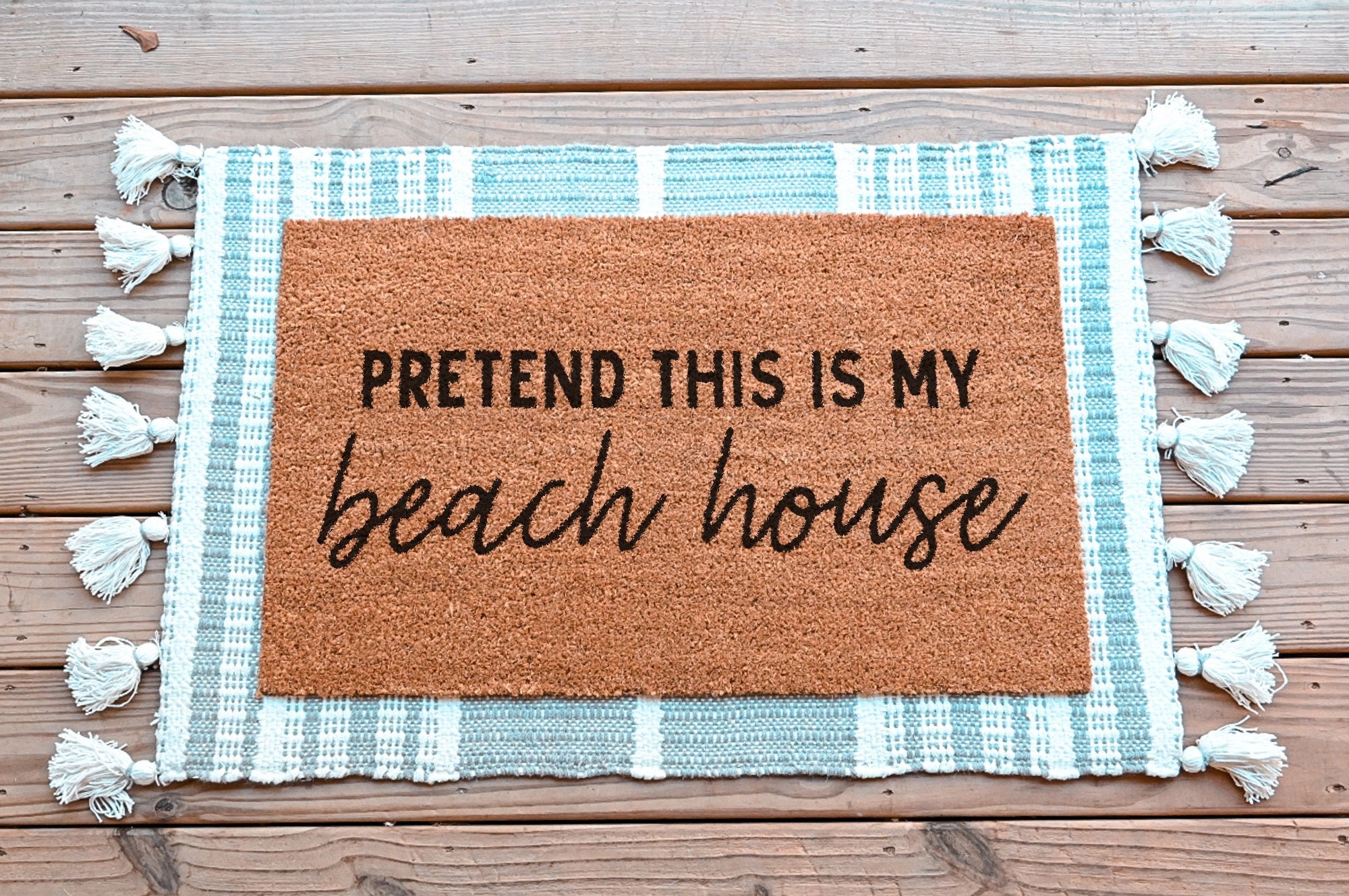 Beach House Doormat Funny Doormat Mat Summer Decor Etsy