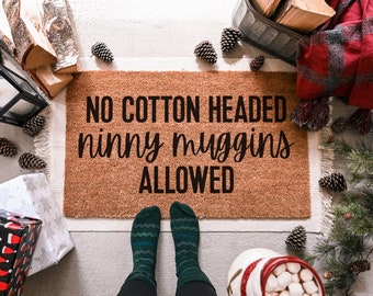 Funny Christmas Doormat, Funny Doormat, Merry Christmas Doormat, Christmas Welcome Mat, Funny Welcome Mat, Holiday Doormat, Funny Door Mat