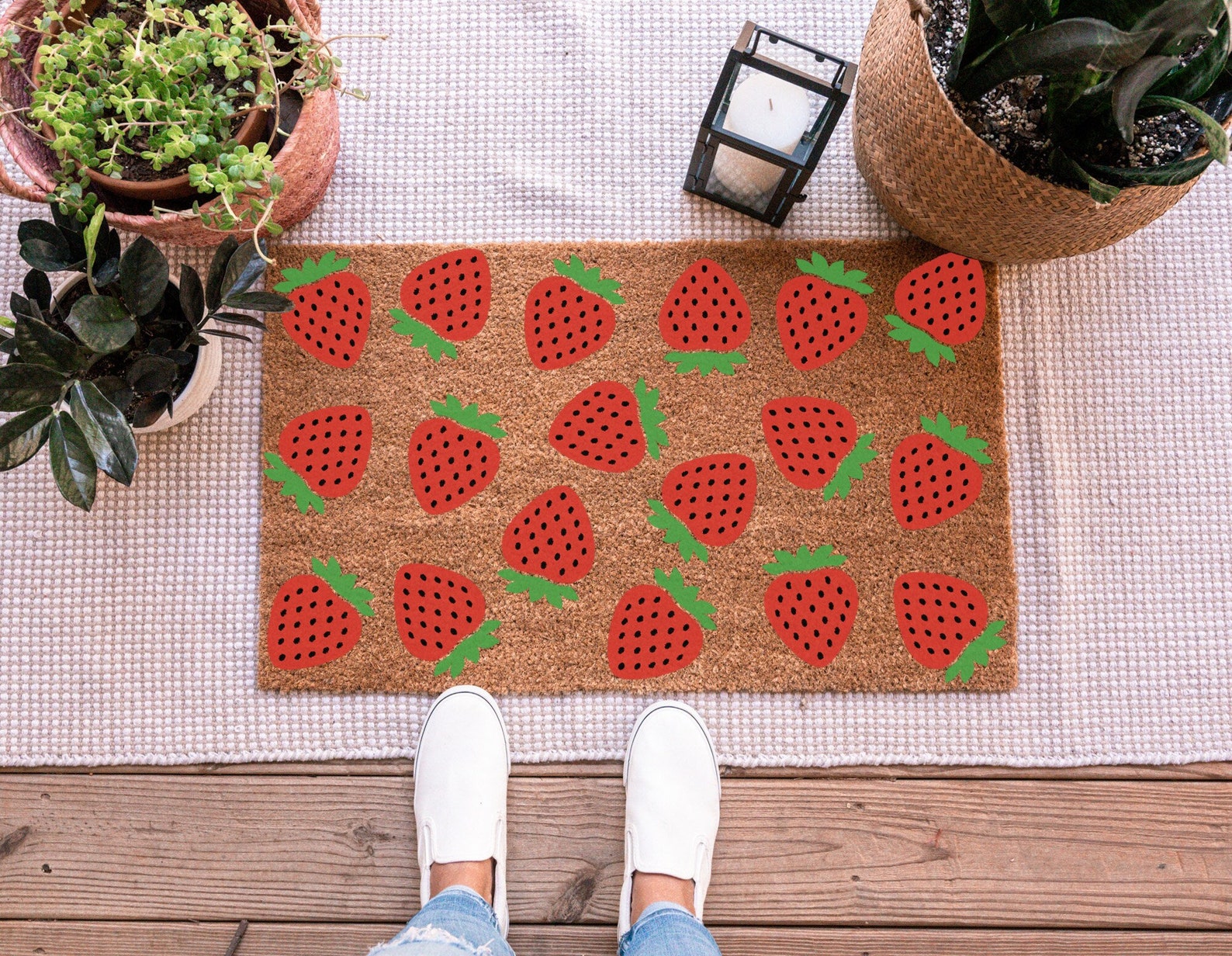 Strawberry Doormat