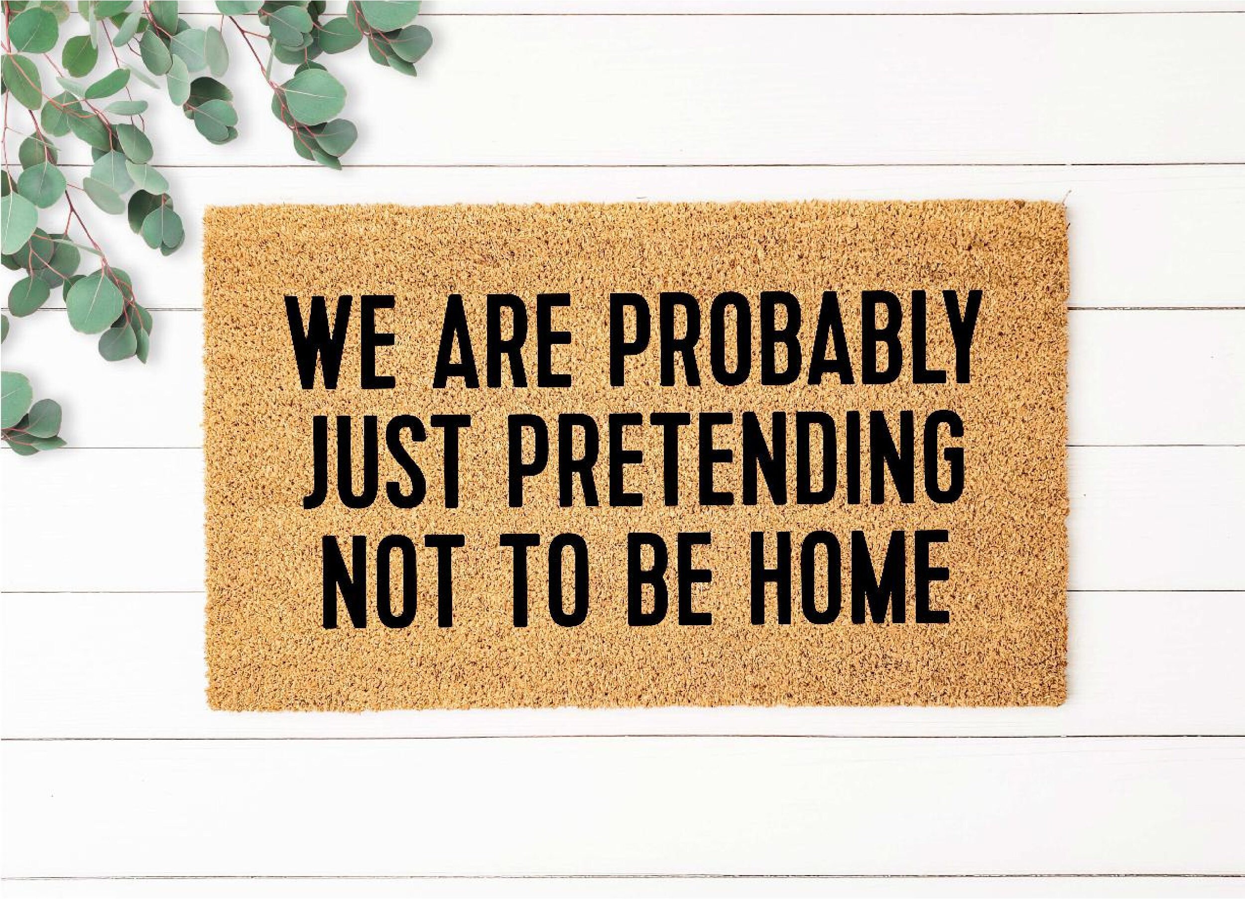 Funny Door Mat Funny Doormat Go Away Door Mat Go Away Etsy