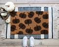 Pumpkin Doormat, Bat Doormat, Fall Door Mat, Cute Doormat, Fall Welcome Mat, Ghost Door Mat, Pumpkin Door Mat, Halloween Doormat, Custom