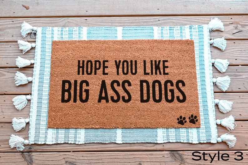 Hope You Like Kids Door Mat Custom Doormat Funny Doormat Etsy