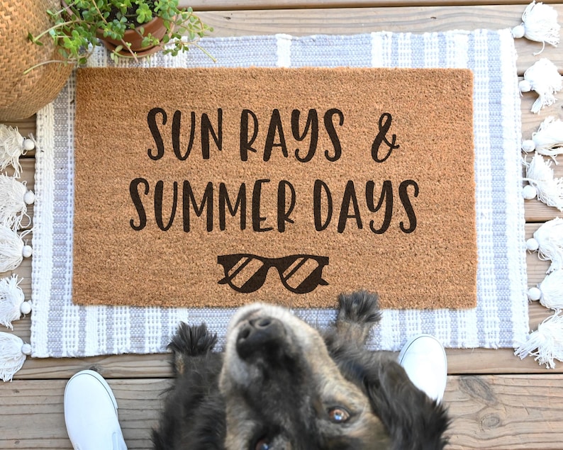 HamlinRowShop Coir Doormat - Thumbnail 4