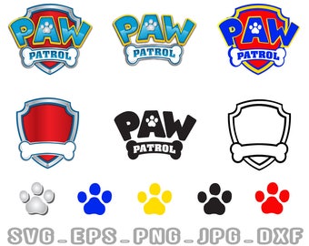 paw patrol svg etsy