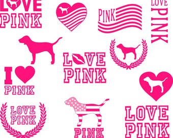 Download Victoria secret pink svg | Etsy