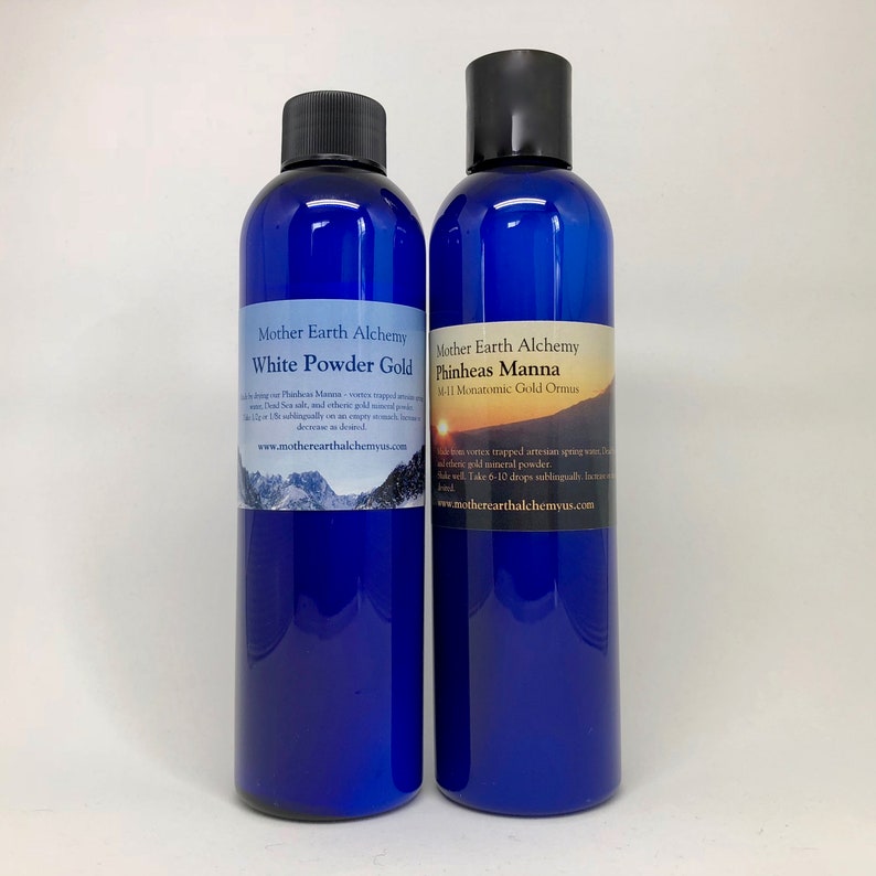 4oz White Powder Gold Etsy