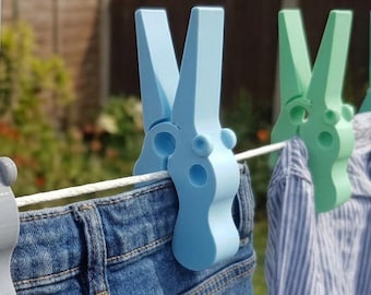 Hippo Clothespin STL – Springless 3D Printable Laundry Clip