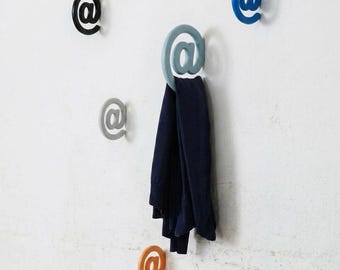 Decorative Wall Hook for Towels and Scarves, At Symbol Design