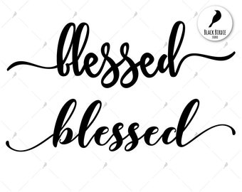 Simply blessed svg blessed wreath svg blessed clipart | Etsy