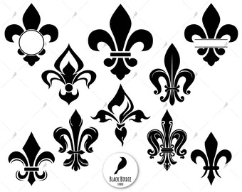 fleur de lis svg etsy