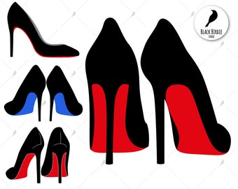 High heel clipart | Etsy