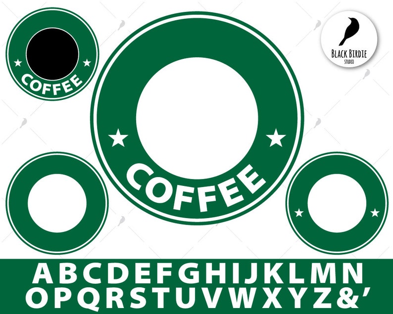 Starbucks svg starbucks clipart logo template svg coffee Etsy