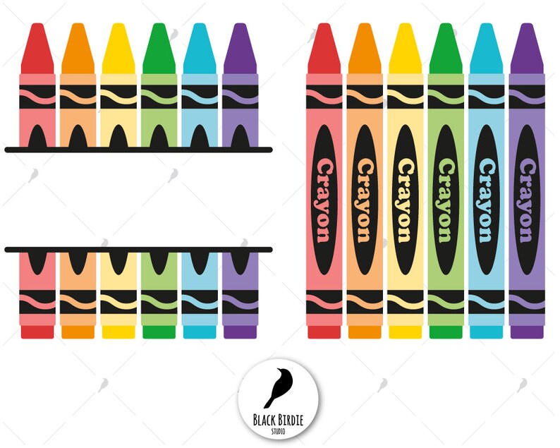 Download Crayon svg colors svg crayola svg crayon clipart crayon | Etsy