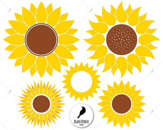 Download Sunflower svg sunflower clipart sun svg flower svg | Etsy