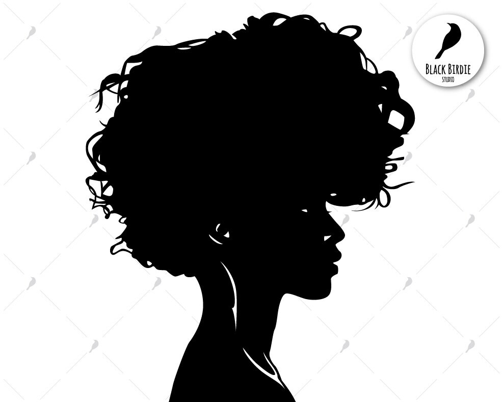 Download Black woman svg black woman clipart afro svg afro clipart | Etsy