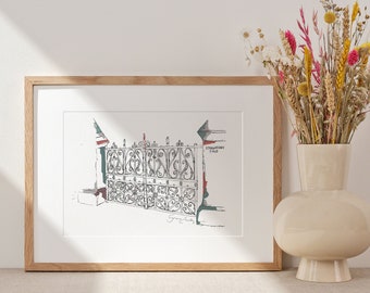 Strawberry Fields print - Beatles print