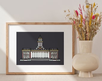 Leeds Town Hall Print