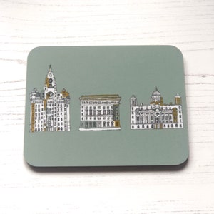 Three Graces coaster - Liverpool coaster