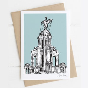 Liverbuilding blauwe kaart - Liverpool card