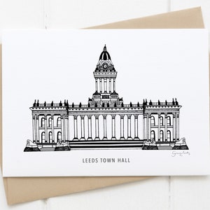 Leeds Stadhuis Kaart