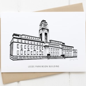 Carte de construction Leeds Uni Parkinson