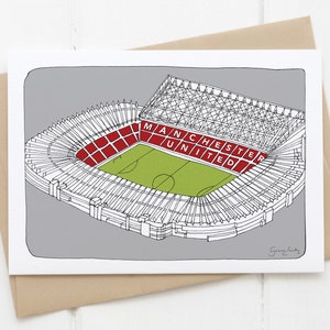Carte Old Trafford