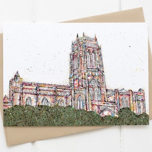 Carte de la cathédrale anglicane de Liverpool