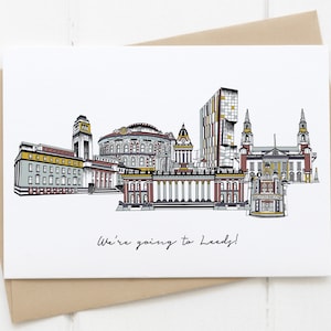 Carta di viaggio a sorpresa di Leeds - Andremo alla carta di Leeds