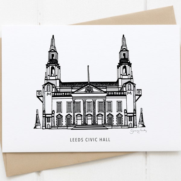 Leeds Civic Hall Card