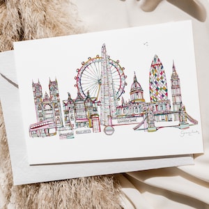 London landmarks skyline card image 2