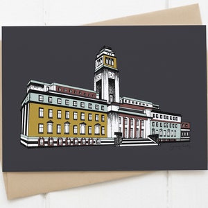 Leeds Uni Parkinson Building Card