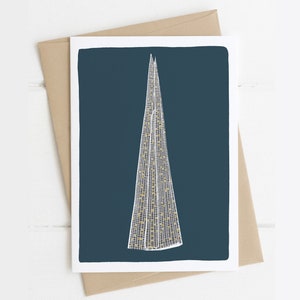 La carta Shard London